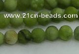 CAU511 15.5 inches 6mm round matte Chinese chrysoprase beads