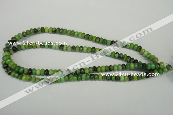 CAU55 15.5 inches 5*8mm rondelle Australia chrysoprase beads