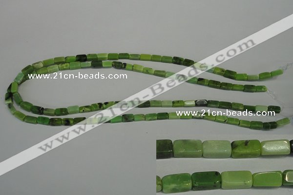 CAU59 15.5 inches 4*8mm cuboid Australia chrysoprase beads