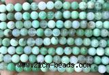 CAU590 15 inches 6mm round Australia chrysoprase beads
