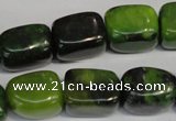 CAU60 15.5 inches 12*16mm nuggets Australia chrysoprase beads