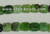 CAU61 15.5 inches 10*10mm square Australia chrysoprase beads