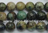 CAZ10 15.5 inches 12mm round natural azurite gemstone beads