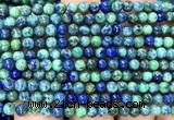 CAZ40 15 inches 4mm round azurite malachite beads wholesale
