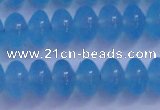 CBC271 15.5 inches 5*8mm A grade rondelle ocean blue chalcedony beads