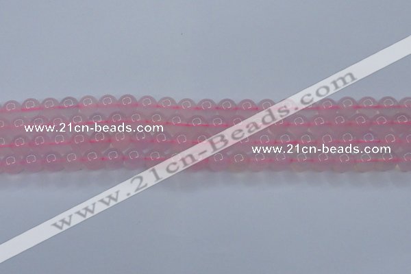 CBC302 15.5 inches 8mm round pink chalcedony beads wholesale