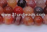 CBC403 15.5 inches 10mm A grade round orange chalcedony beads