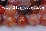 CBC405 15.5 inches 14mm A grade round orange chalcedony beads