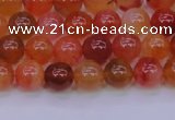 CBC411 15.5 inches 6mm AA grade round orange chalcedony beads