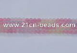 CBC421 15.5 inches 6mm round mixed chalcedony beads wholesale