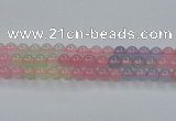 CBC422 15.5 inches 8mm round mixed chalcedony beads wholesale