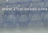 CBC453 15.5 inches 10mm round blue chalcedony beads wholesale