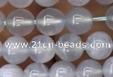 CBC711 15.5 inches 6mm round blue chalcedony beads wholesale