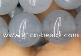 CBC735 15.5 inches 14mm round blue chalcedony beads wholesale