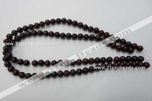 CBD152 15.5 inches 8mm round Chinese brecciated jasper beads