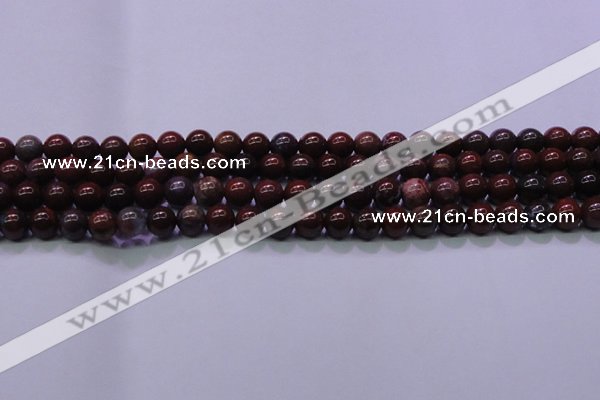 CBD302 15.5 inches 8mm round brecciated jasper beads wholesale