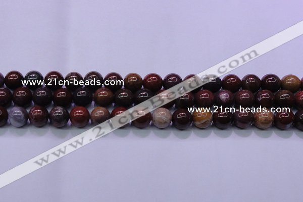 CBD305 15.5 inches 14mm round brecciated jasper beads wholesale