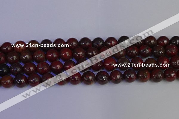 CBD355 15.5 inches 14mm round poppy jasper beads wholesale