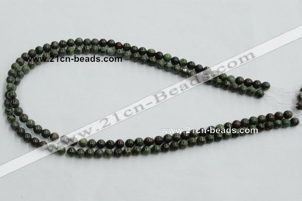 CBG01 15.5 inches 6mm round bronze green gemstone beads wholesale