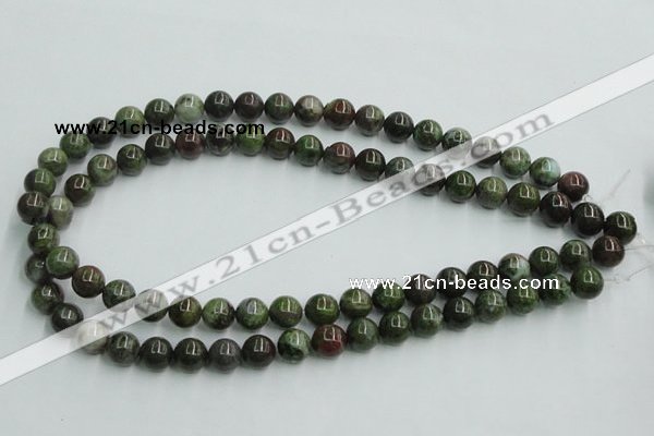 CBG02 15.5 inches 10mm round bronze green gemstone beads wholesale