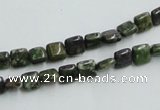 CBG16 15.5 inches 6*6mm square bronze green gemstone beads wholesale