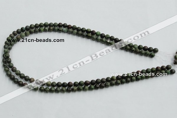 CBG22 15.5 inches 4mm round bronze green gemstone beads wholesale