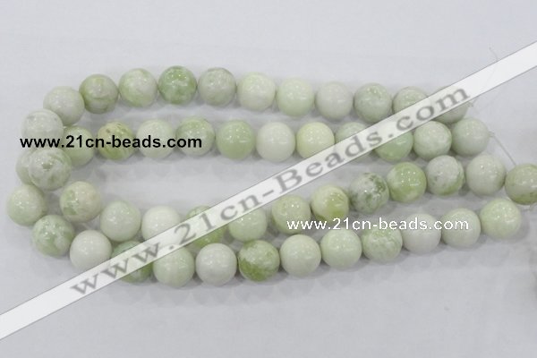 CBJ207 15.5 inches 16mm round butter jade beads wholesale