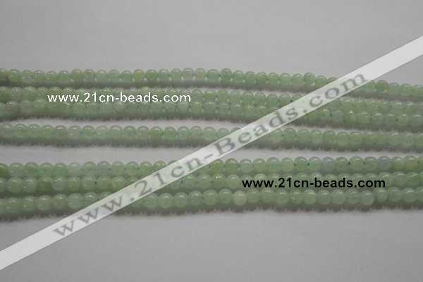 CBJ306 15.5 inches 3mm round A grade natural jade beads