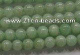 CBJ307 15.5 inches 4mm round A grade natural jade beads