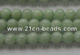 CBJ309 15.5 inches 8mm round A grade natural jade beads