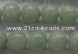 CBJ312 15.5 inches 14mm round A grade natural jade beads