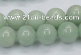 CBJ330 15.5 inches 14mm round AA grade natural jade beads