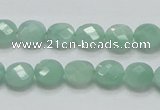 CBJ36 15.5 inches 10mm faceted flat round jade beads wholesale