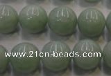 CBJ406 15.5 inches 16mm round natural jade beads wholesale