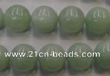 CBJ415 15.5 inches 14mm round natural jade beads wholesale