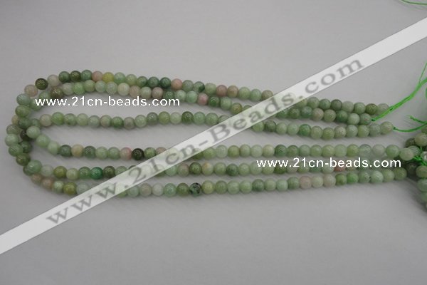 CBJ601 15.5 inches 6mm round jade beads wholesale