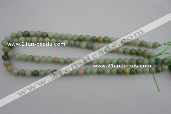 CBJ602 15.5 inches 8mm round jade beads wholesale