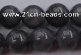 CBJ652 15.5 inches 10mm round black jade beads wholesale