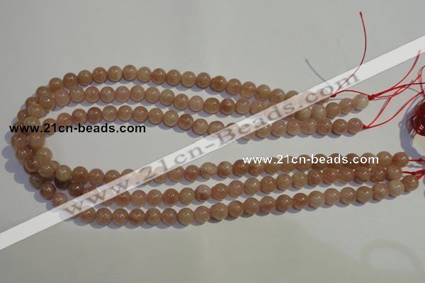 CBQ02 15.5 inches 6mm round strawberry quartz beads wholesale