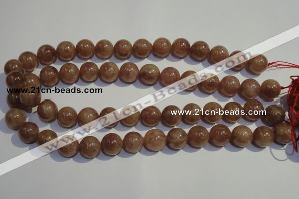 CBQ05 15.5 inches 12mm round strawberry quartz beads wholesale