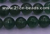 CBQ424 15.5 inches 9mm round green strawberry quartz beads