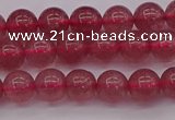 CBQ486 15.5 inches 6mm round strawberry quartz beads wholesale