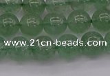 CBQ492 15.5 inches 8mm round green strawberry quartz beads