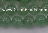 CBQ493 15.5 inches 10mm round green strawberry quartz beads