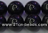 CBQ506 15.5 inches 16mm round natural black quartz beads