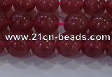 CBQ622 15.5 inches 8mm round strawberry quartz beads wholesale