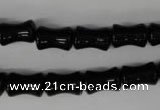 CBS210 15.5 inches 8*12mm bone blackstone beads wholesale