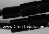 CBS275 15.5 inches 13*18mm flat tube blackstone beads wholesale