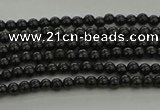 CBS538 15.5 inches 2mm round black spinel beads wholesale