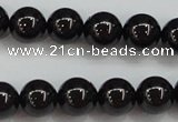 CBS553 15.5 inches 10mm round AA grade black spinel beads